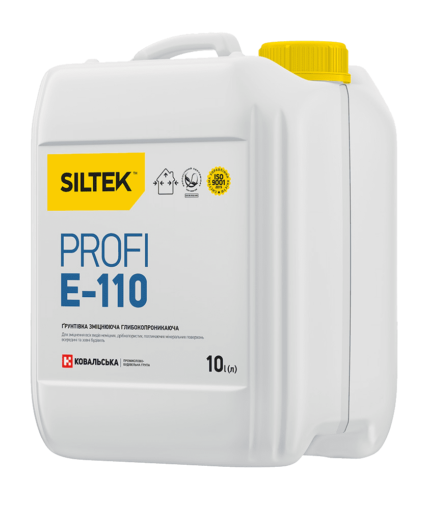 Грунтовка глибокопроникаюча SILTEK PROFI E-110