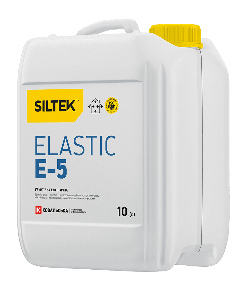 Грунтовка эластичная SILTEK ELASTIC Е-5, 10л