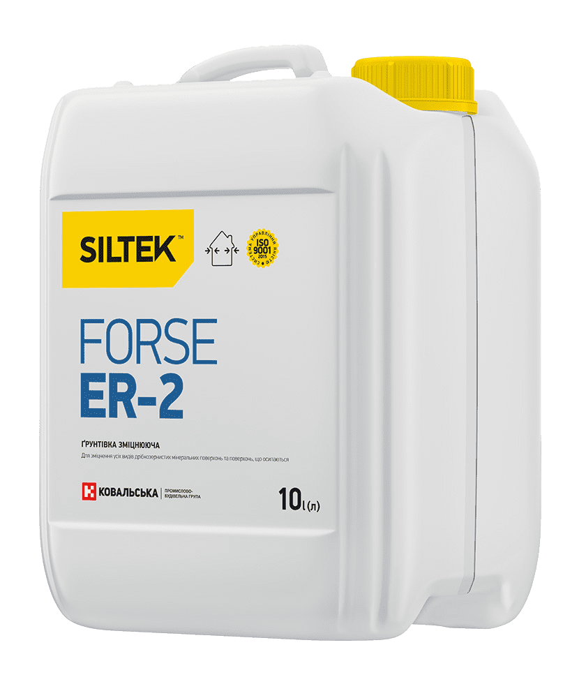 Ґрунтівка зміцнююча SILTEK FORCE ЕR-2, 10л