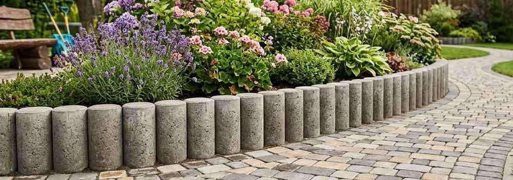 бетонні стовпчики