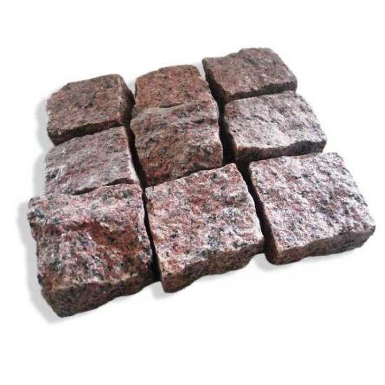 Бруківка гранітна колота червона (Лезники)