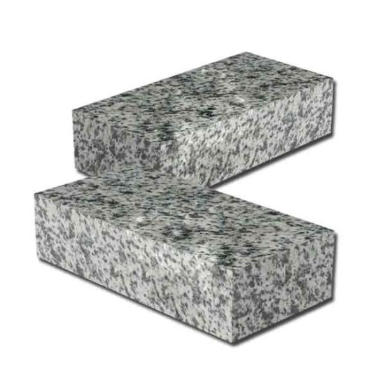 Брусчатка гранитная пиленая серая, Покостовка 200х100 мм