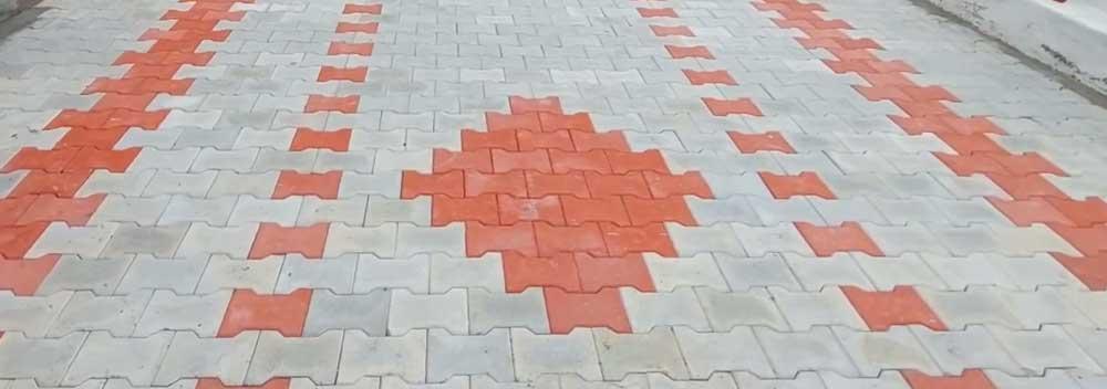 Тротуарна плитка Подвійне Т (Котушка)