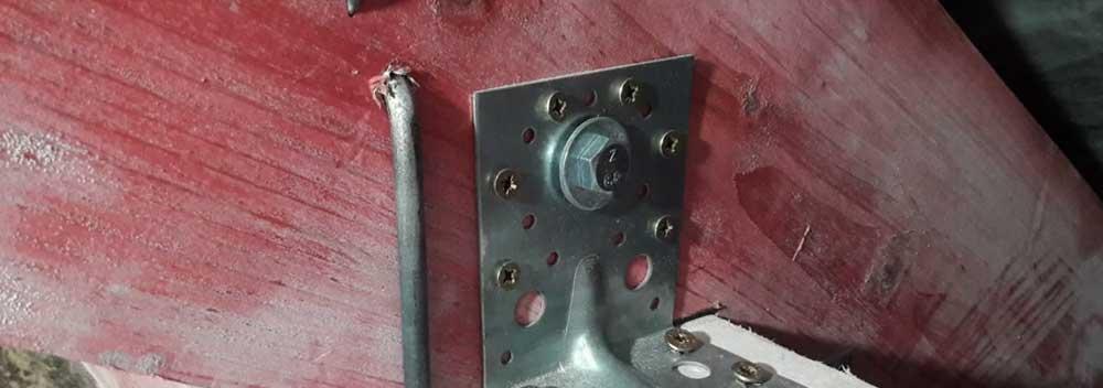 Варіанти кріплення крокв